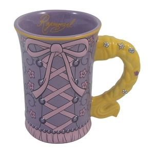 Disney Parks Tangled Rapunzel Dress & Hair Braid Mug